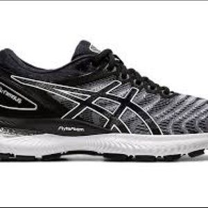 ASICS Women’s Gel Nimbus 22 Black and White Sneakers